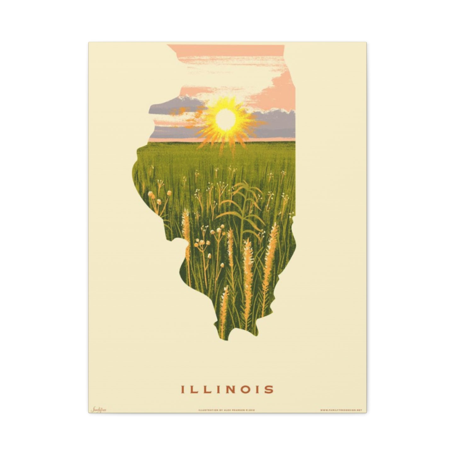 Illinois The National Park Wall Art & Canvas Prints