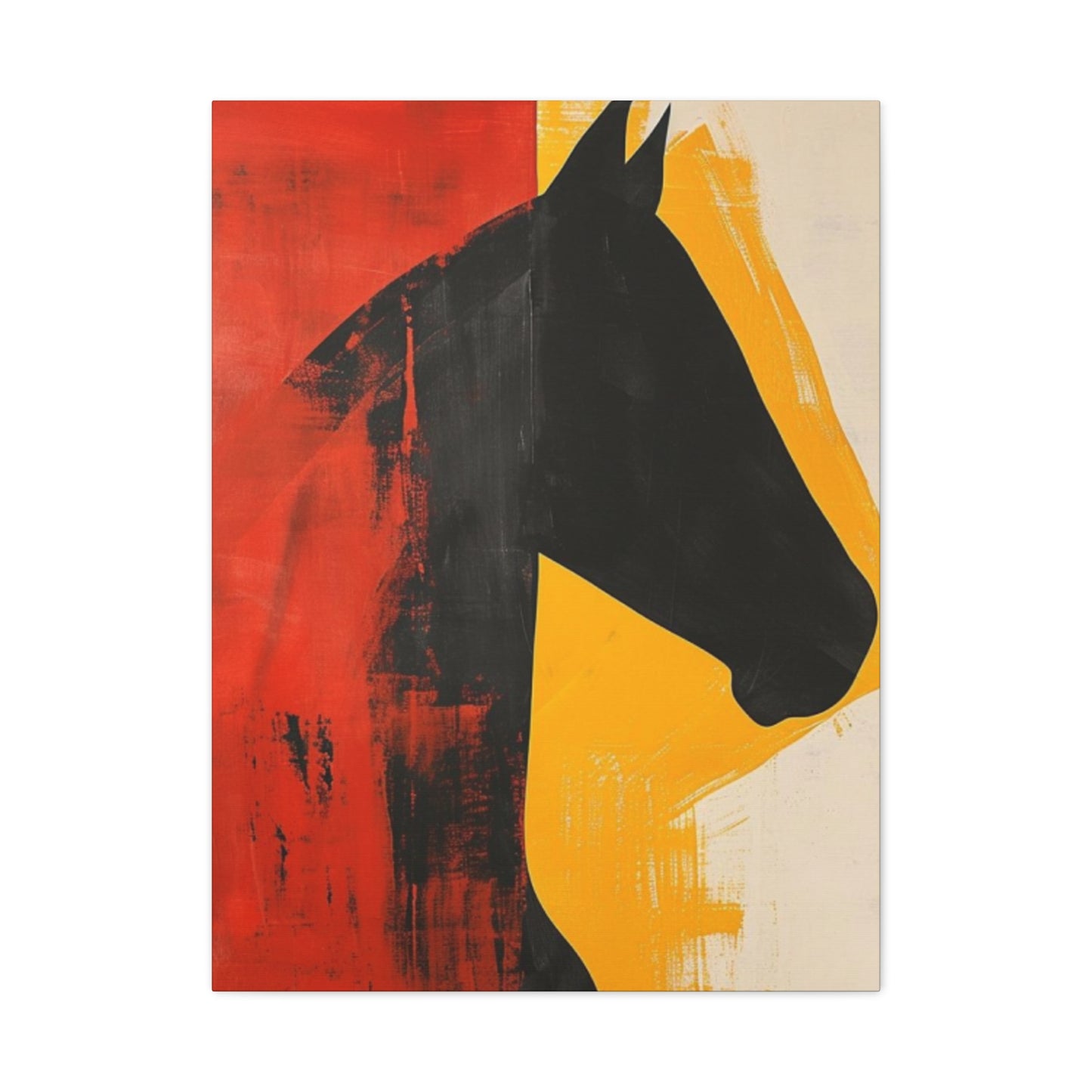 Horse Face Modernism Wall Art & Canvas Prints