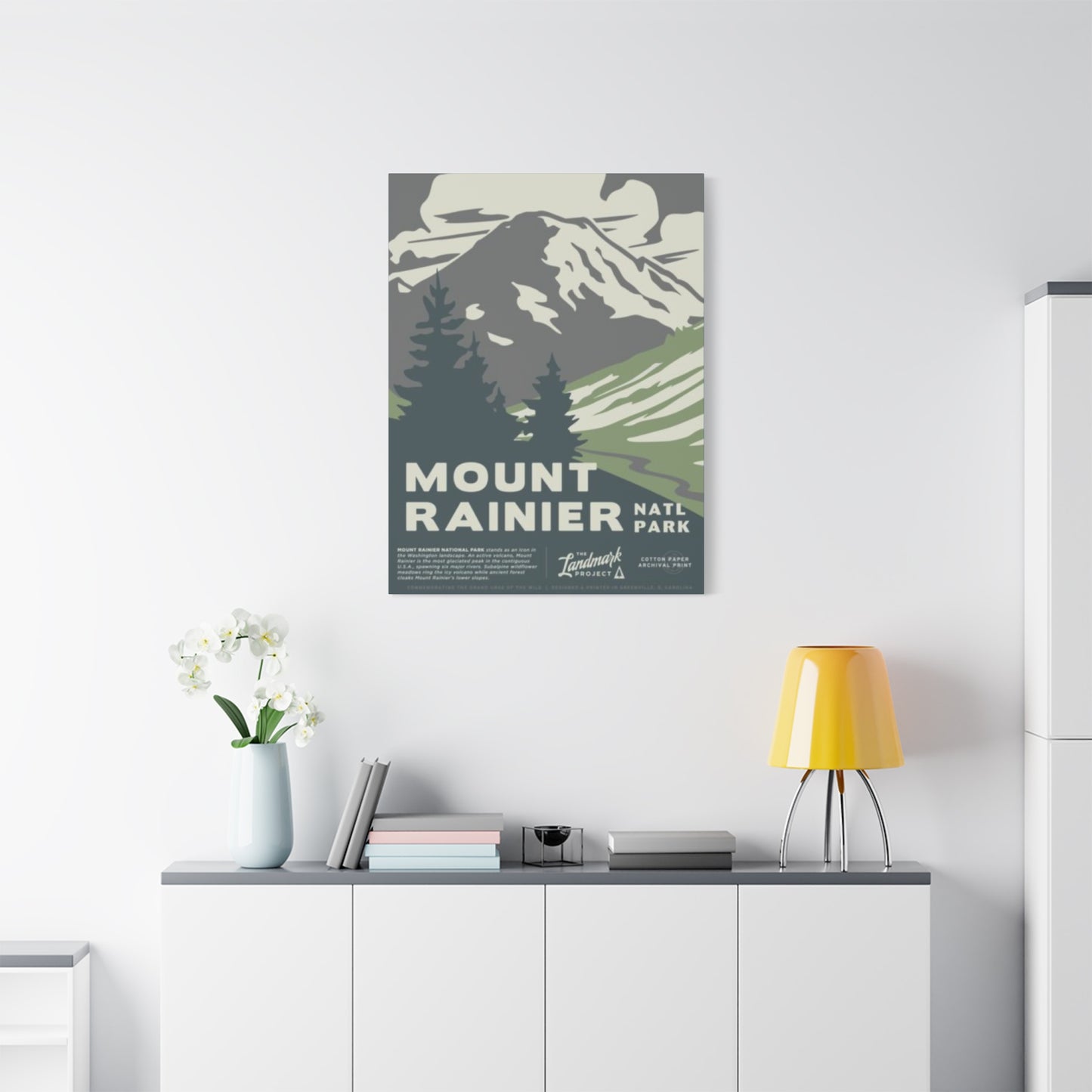 Mount Rainier The National Park Wall Art & Canvas Prints