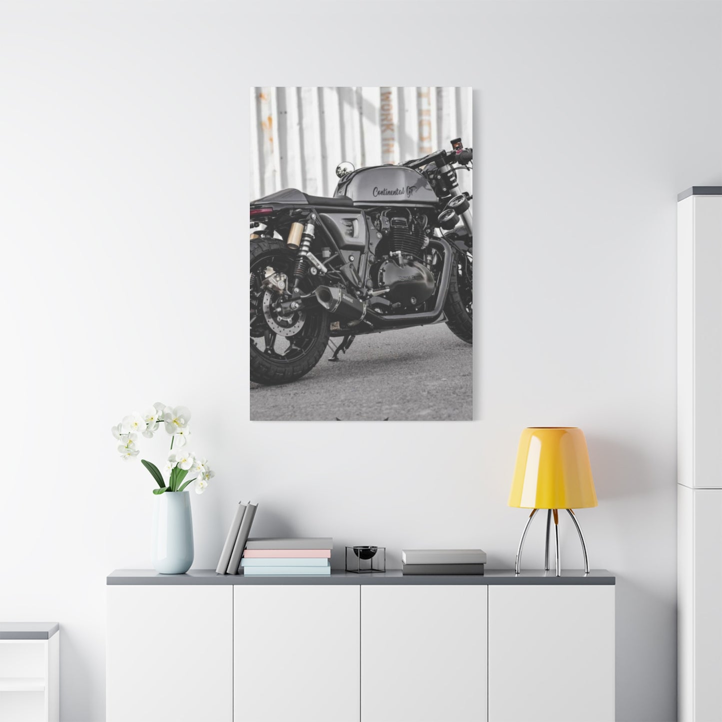 Continental GT Motorcycle Wall Art & Canvas Prints