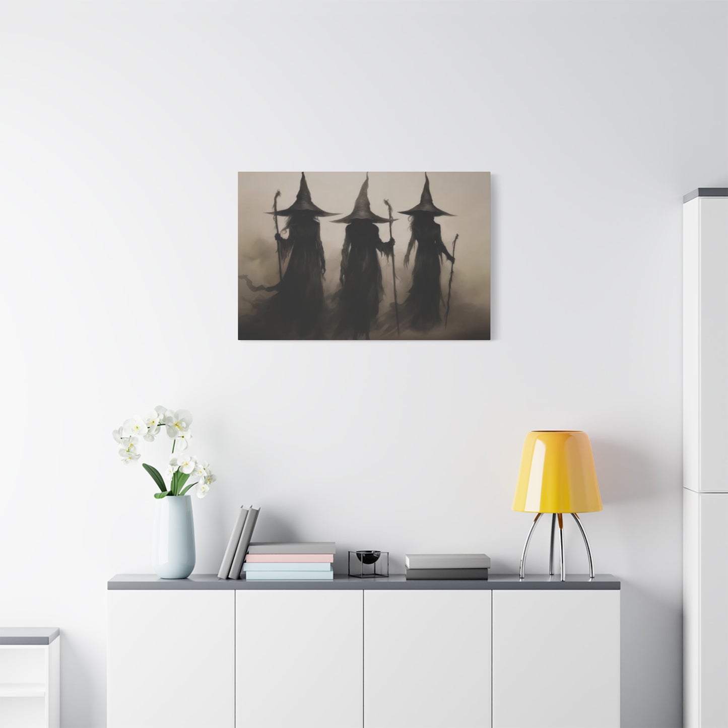 Three Witches Painting Wall Art & Canvas Prints