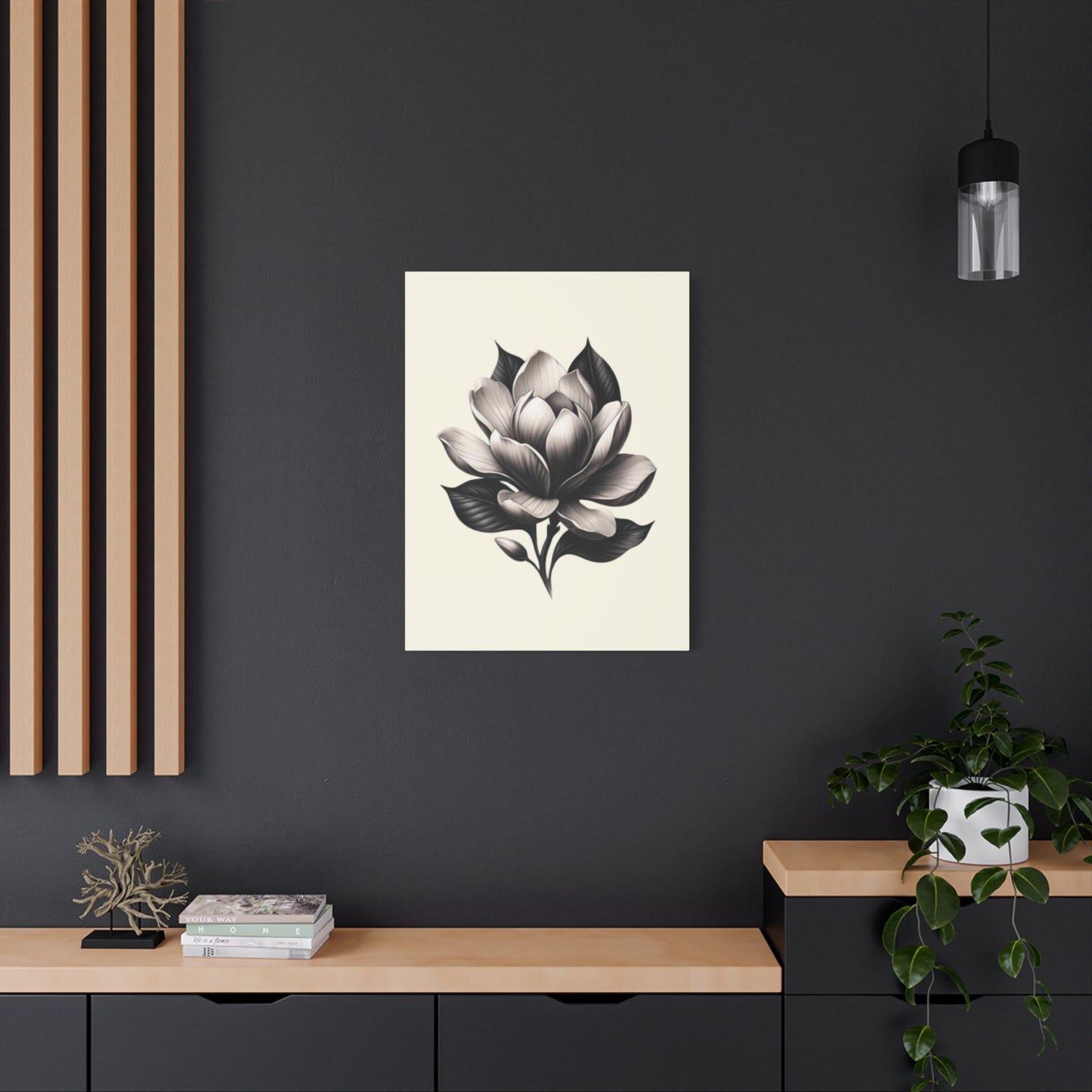 Yellow Magnolia Flower Painting Wall Art & Canvas Prints