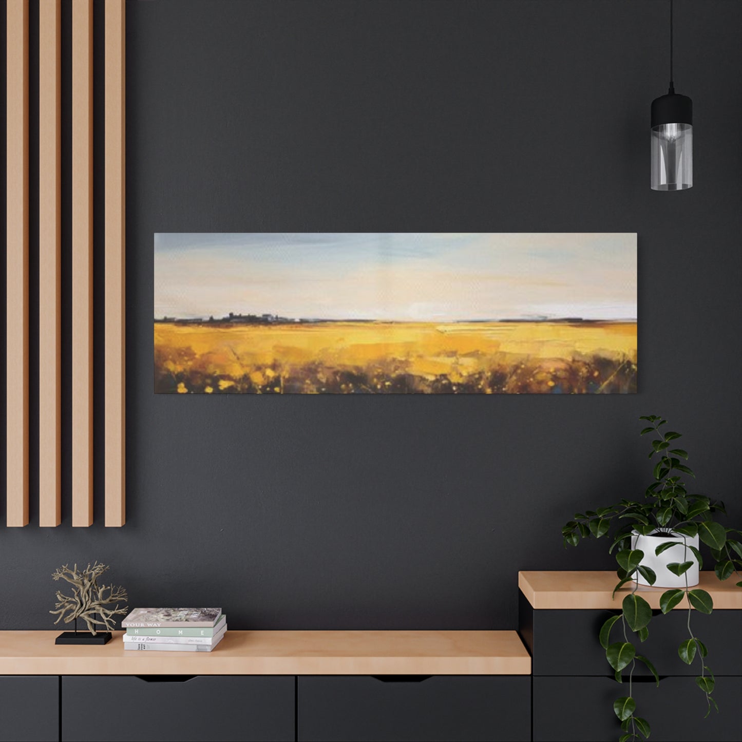 Golden Savanna Grassland Panoramas Wall Art & Canvas Prints