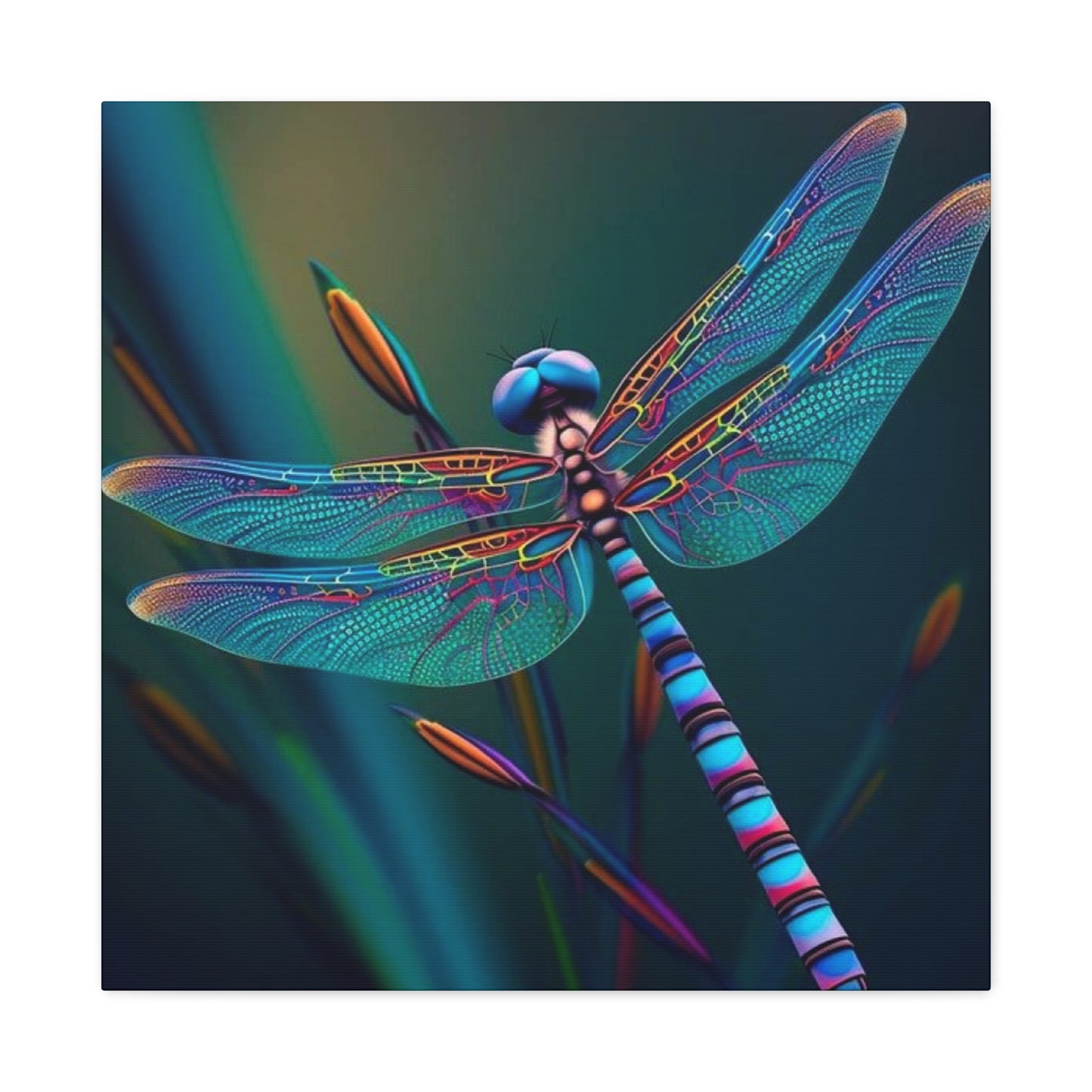 Colorful Dragonfly Wall Art & Canvas Prints