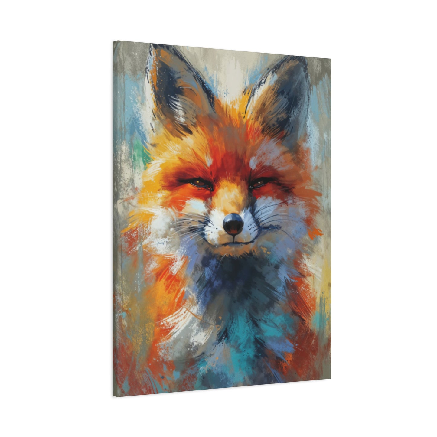 The Closeup Abstract Fox Wall Art & Canvas Prints