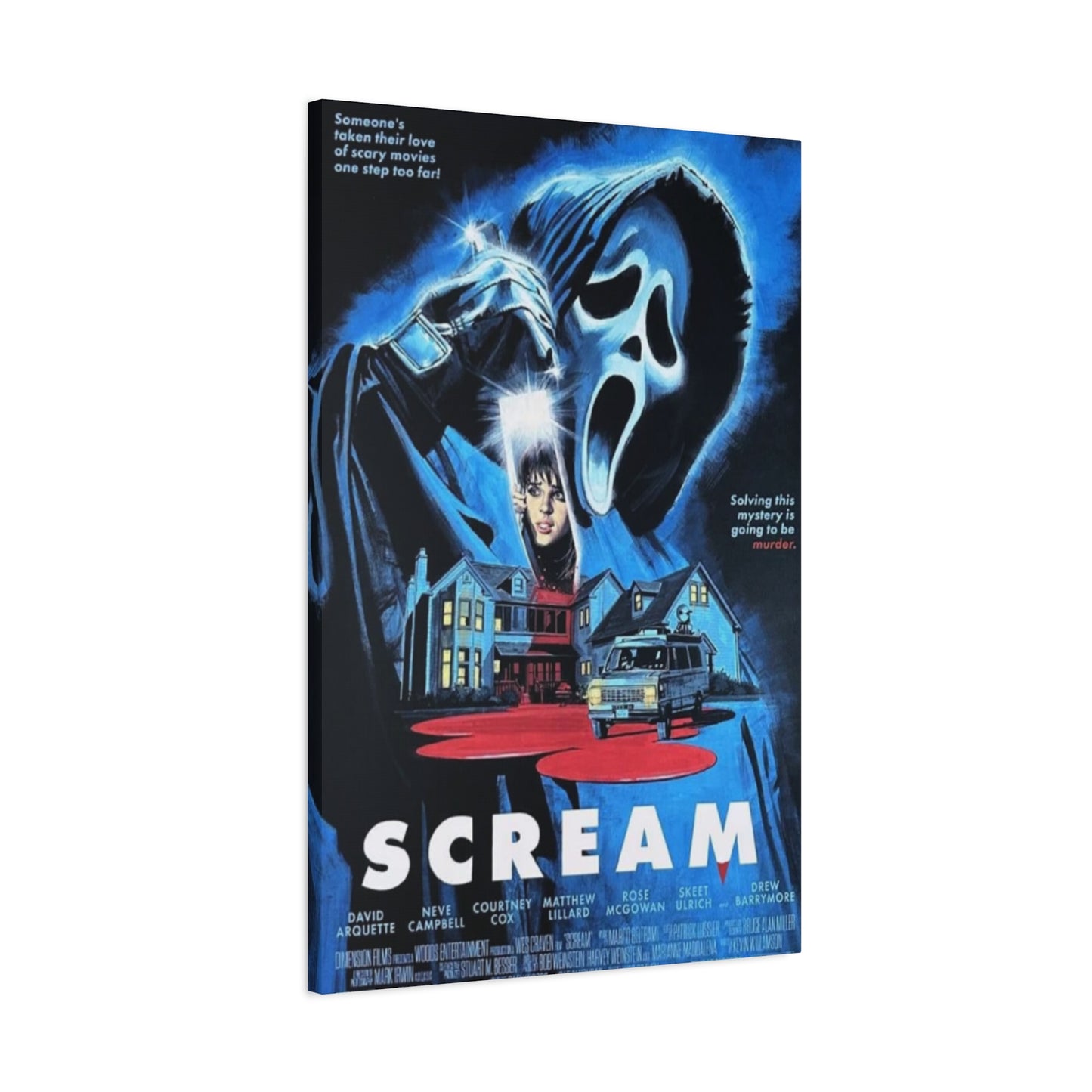 Scream Movie Poster Wall Art & Canvas Prints