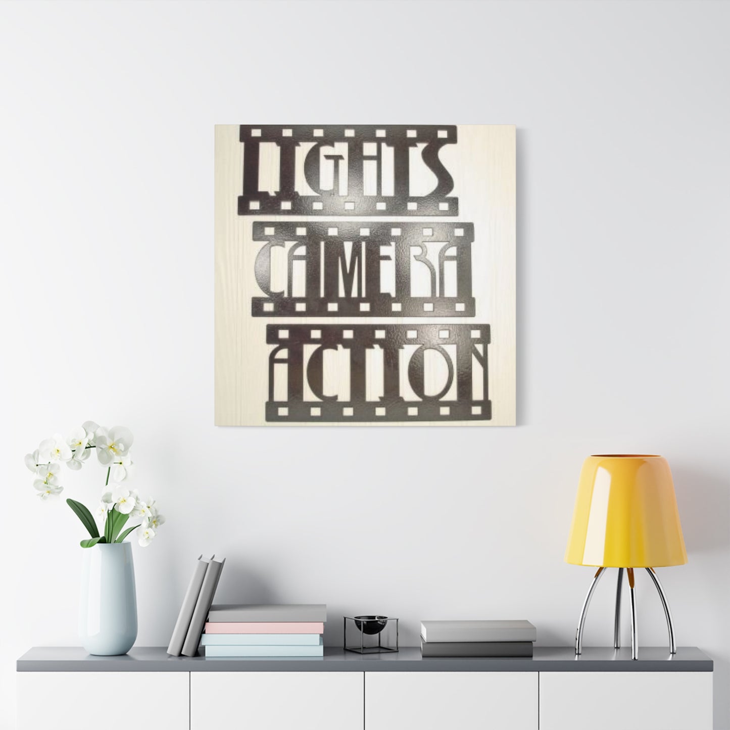 Light Camera Action Wall Art & Canvas Prints