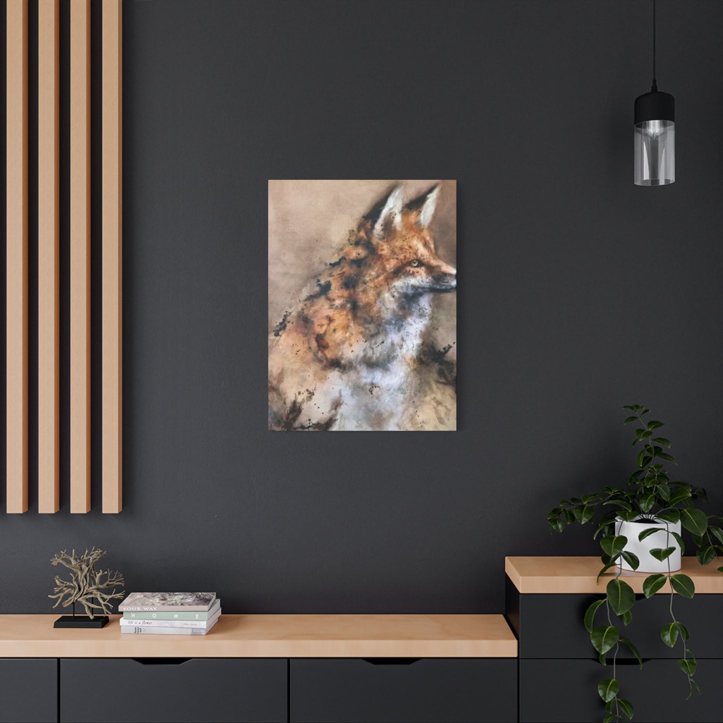 The Fox Abstract Wall Art & Canvas Prints