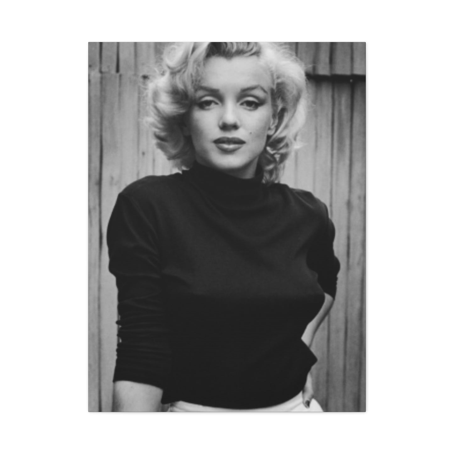 Black & White Marilyn Monroe Beautiful Poster Wall Art & Canvas Prints