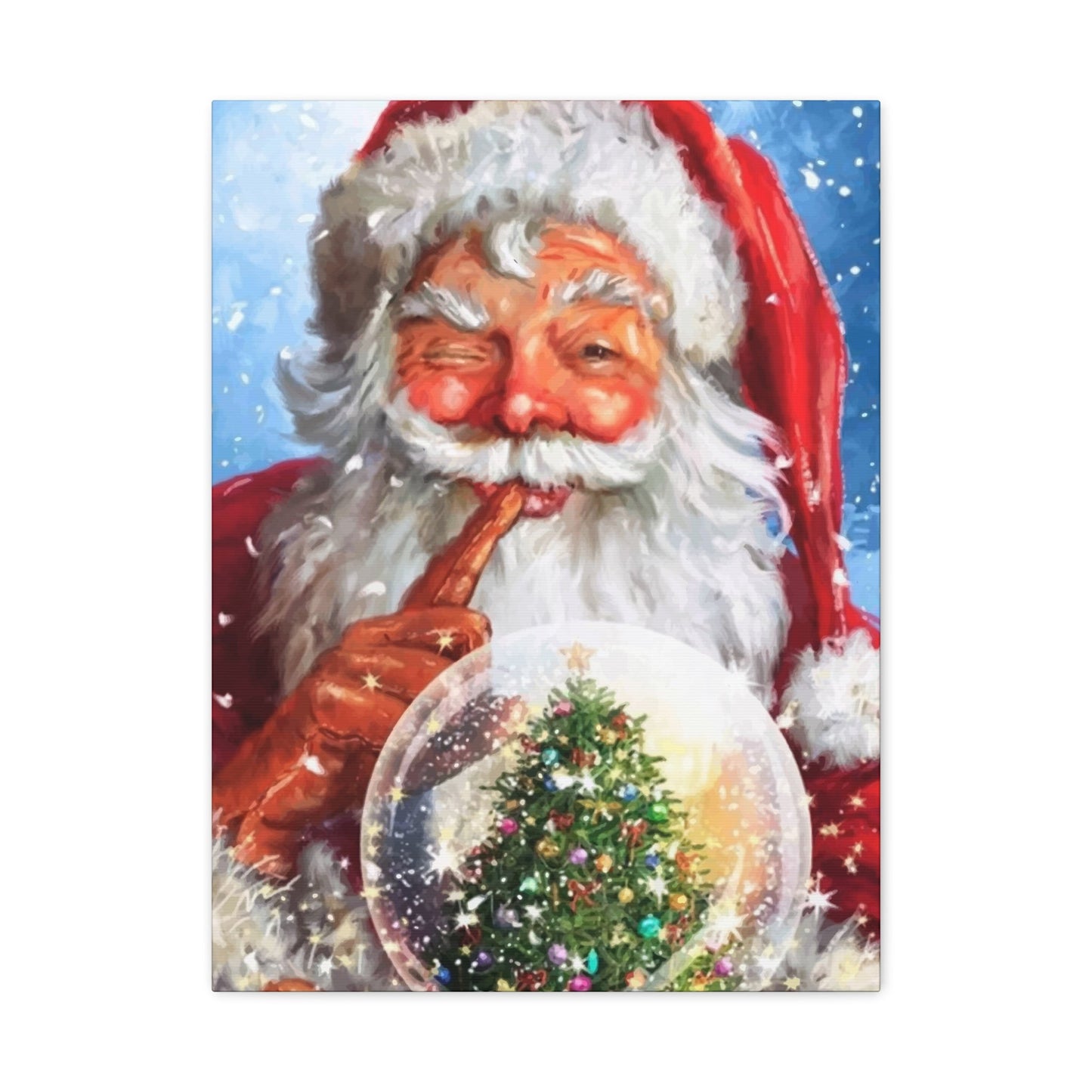 Santa Claus Wall Art & Canvas Prints