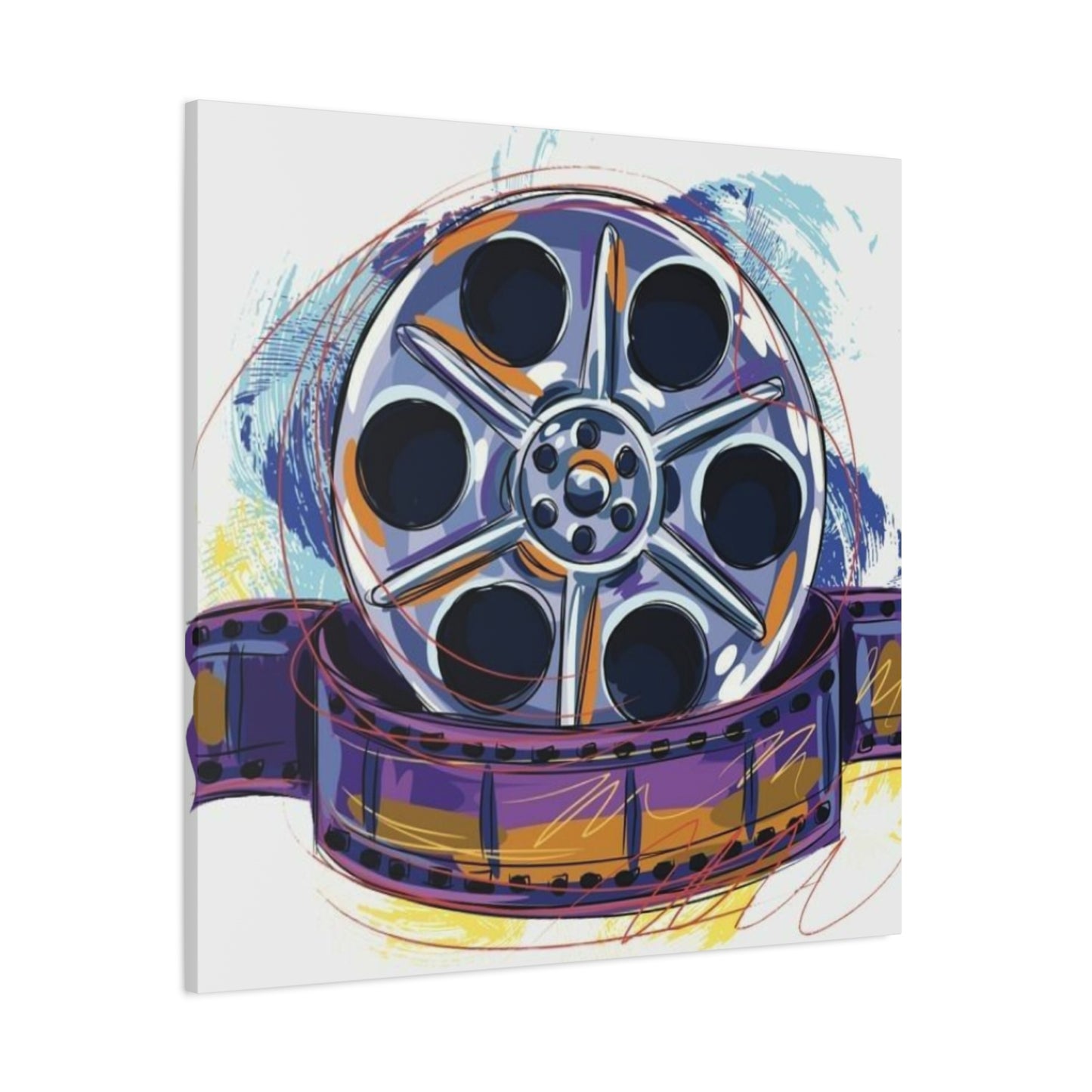 Colorful Cinema Camera Wall Art & Canvas Prints