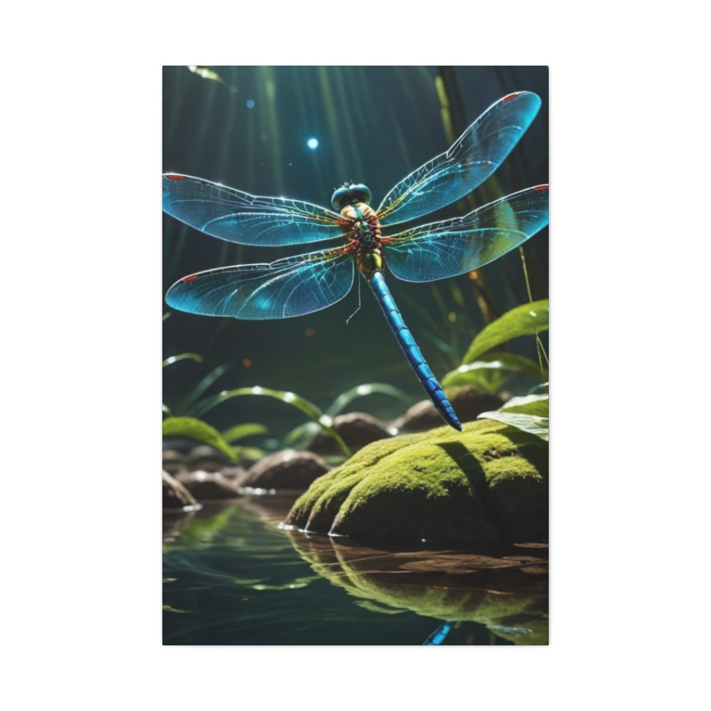 Colorful Dragonfly Wings Wall Art & Canvas Prints