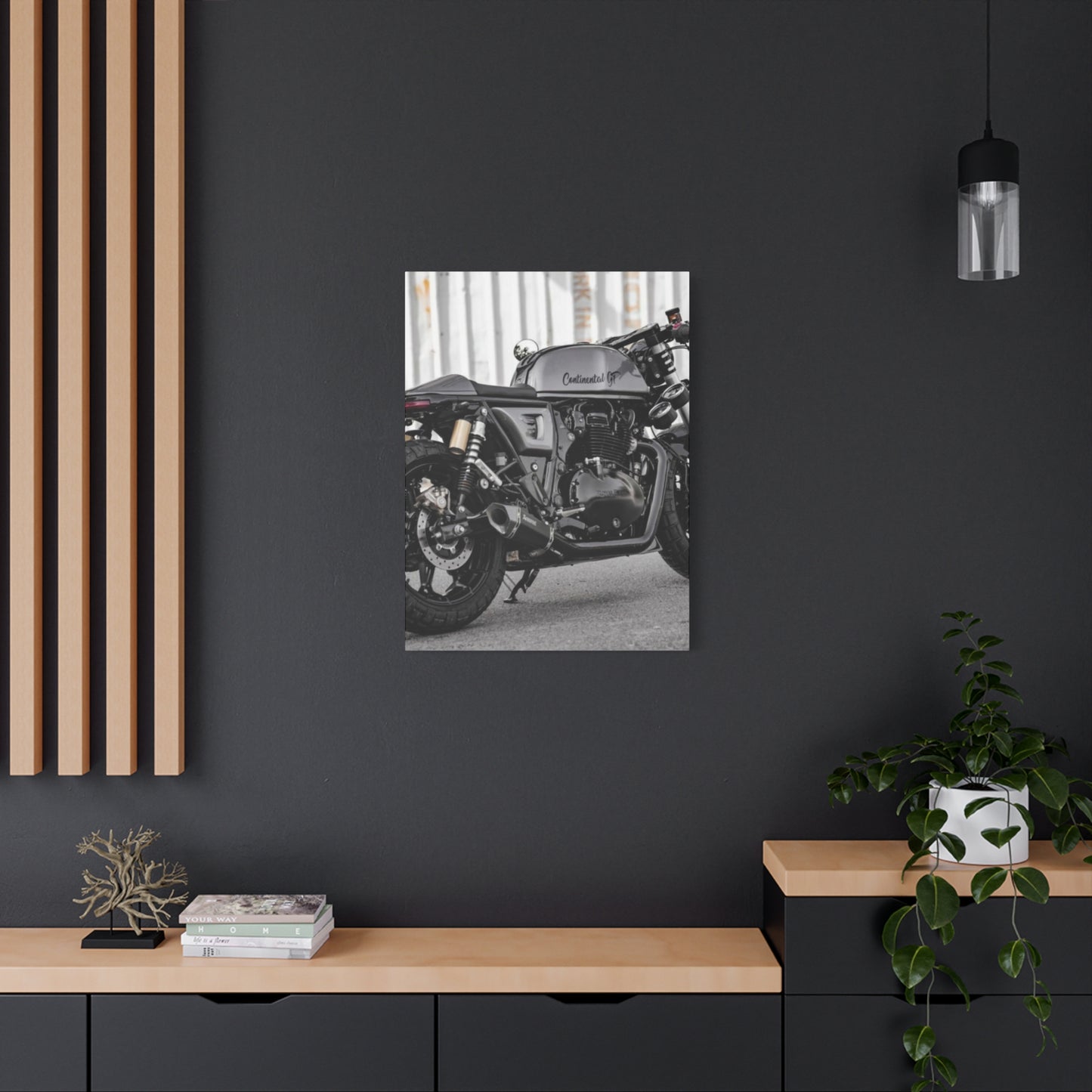 Continental GT Motorcycle Wall Art & Canvas Prints