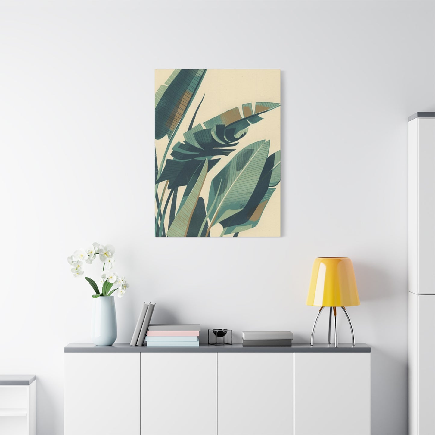 Palm Tree Leaves Abstract  Wall Art & Canvas Prints