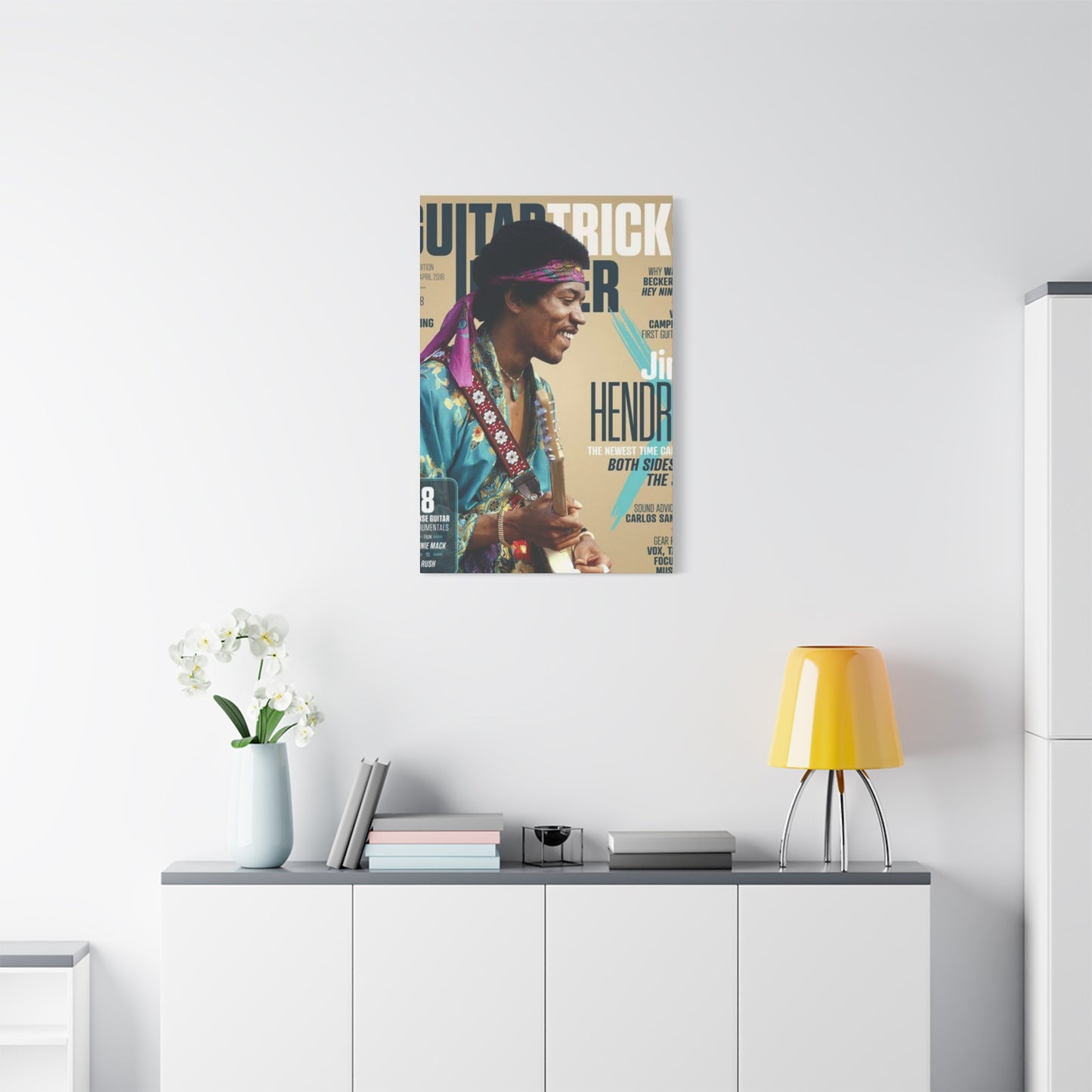 Jimi Hendrix New Poster Wall Art & Canvas Prints