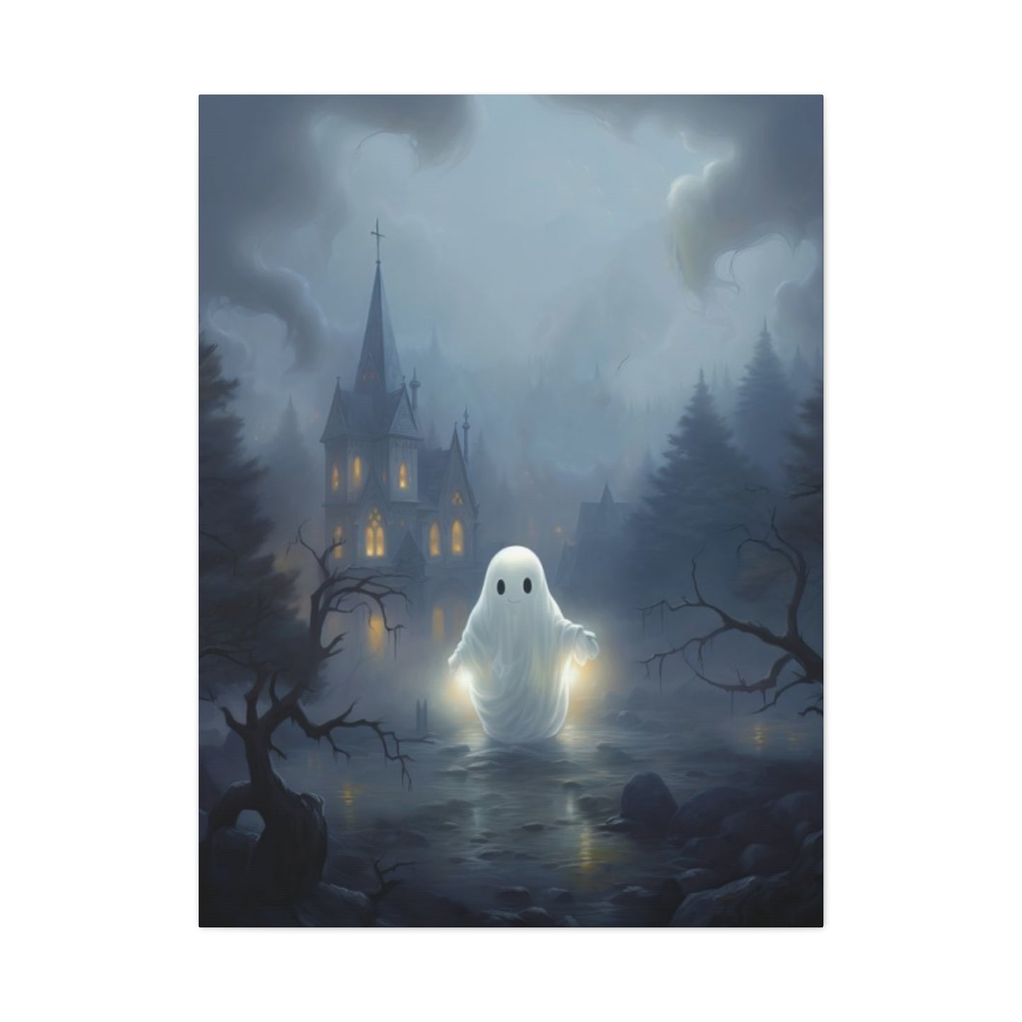 Halloween Ghosts Wall Art & Canvas Prints