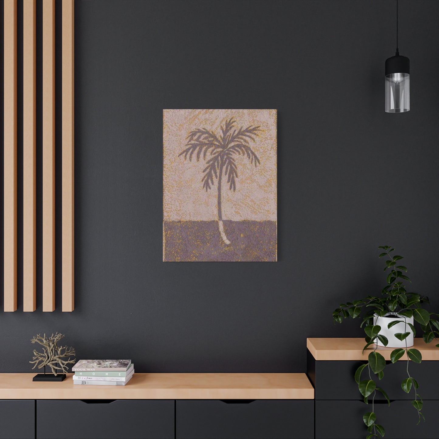 Brown Image Palm Tree Wall Art & Canvas Prints