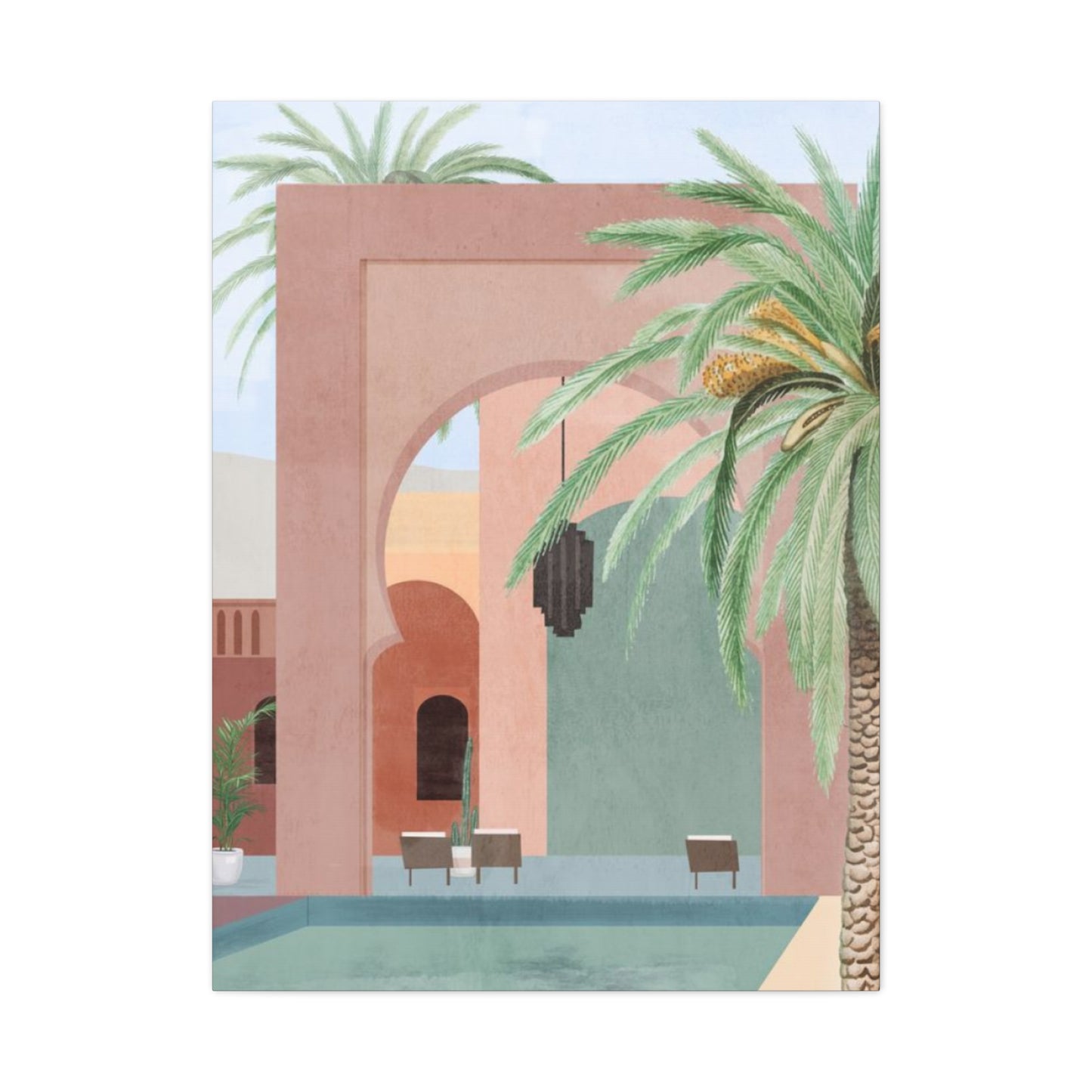 Architecture of the City Moroccan Wall Art & Canvas Prints