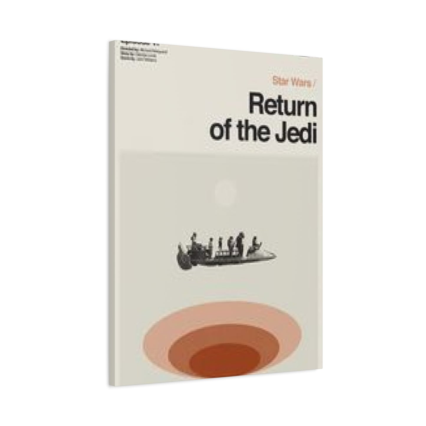 Return Of Jedi Man Cave Wall Art & Canvas Prints