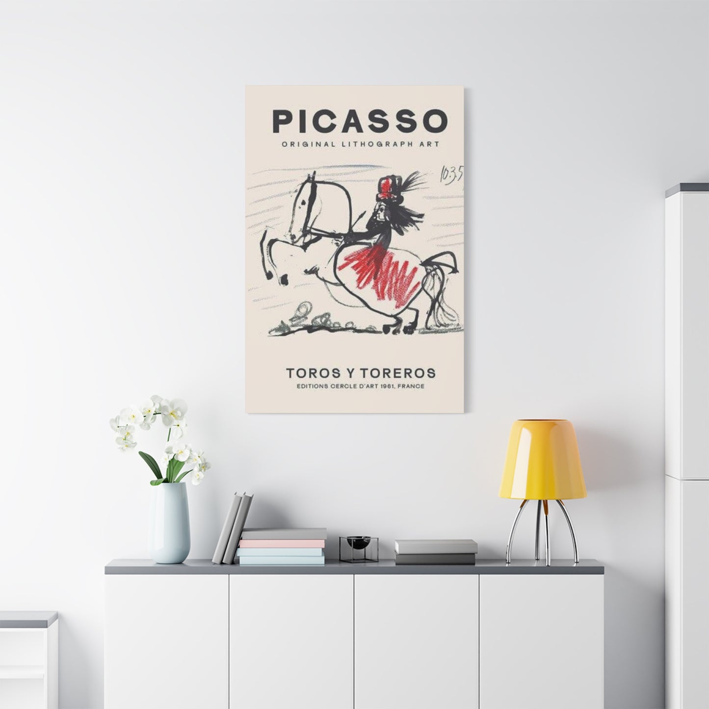 Picasso Horse Riding Modernism Wall Art & Canvas Prints