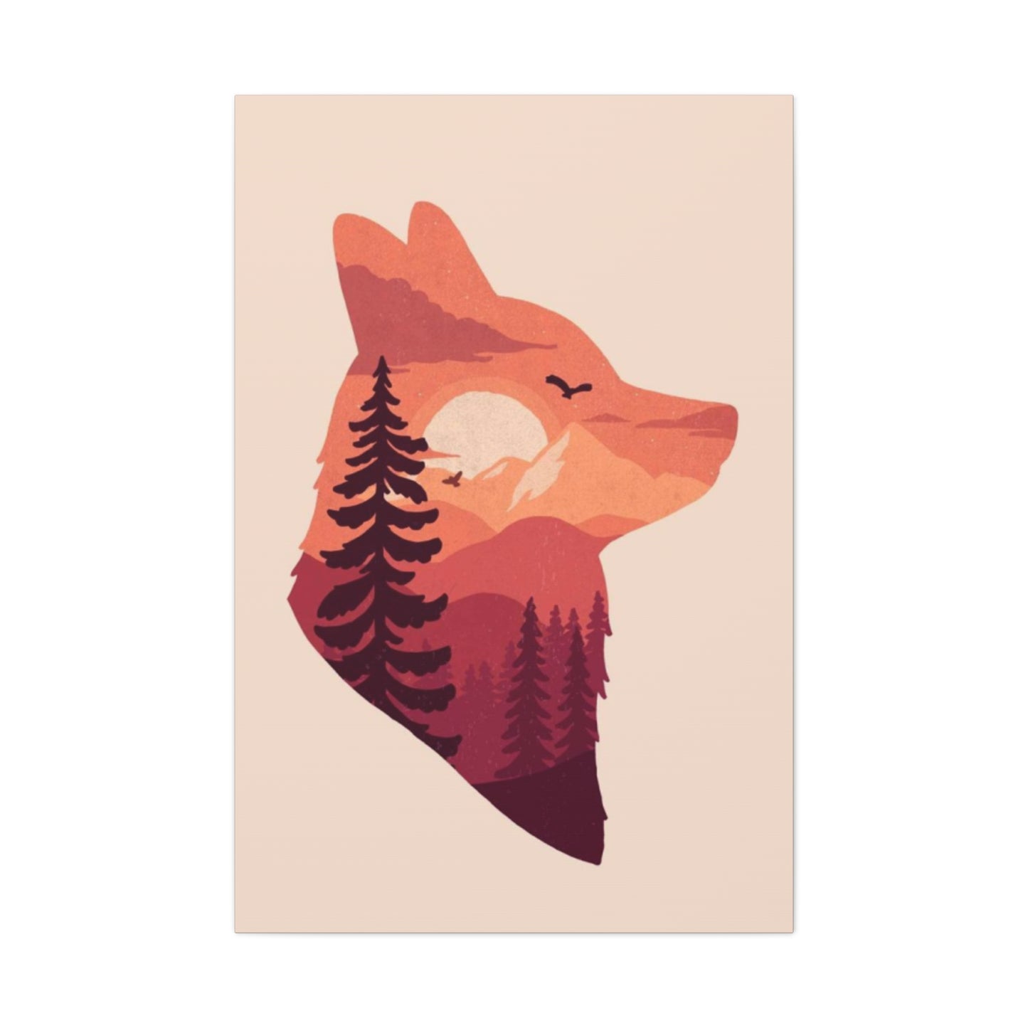 Abstract Fox Wall Art & Canvas Prints