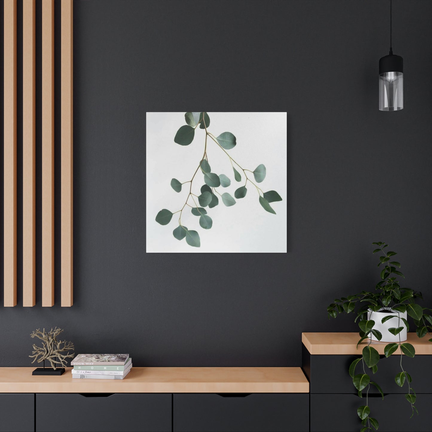 Falling Eucalyptus Plant Wall Art & Canvas Prints