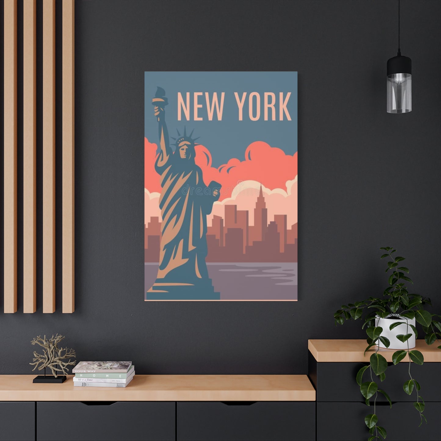 Poster Of Statue Of Liberty New York City Wall Art & Canvas Prints