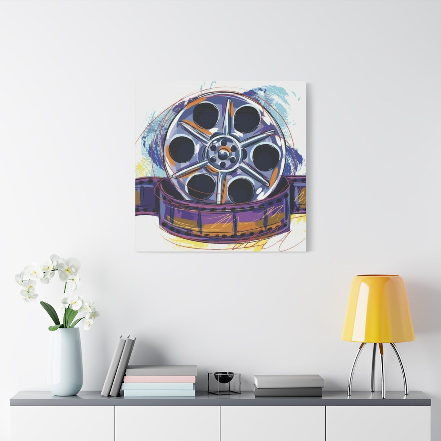 Colorful Cinema Camera Wall Art & Canvas Prints