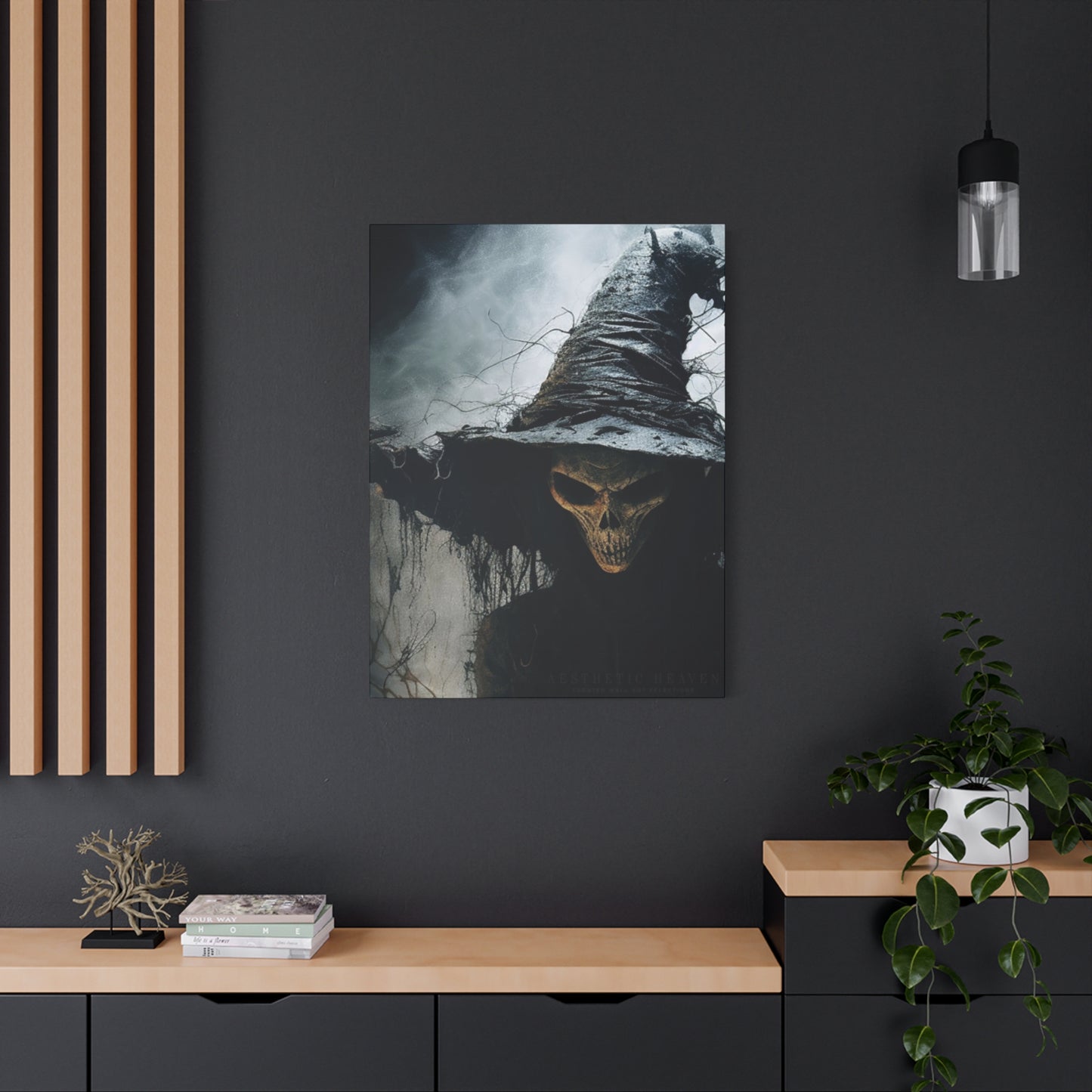 Scary Skull Wall Art & Canvas Prints