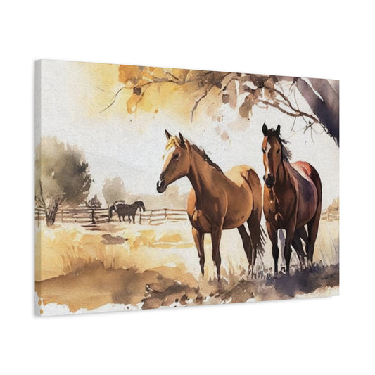 Horse in Stable Wall Art & Canvas Prints