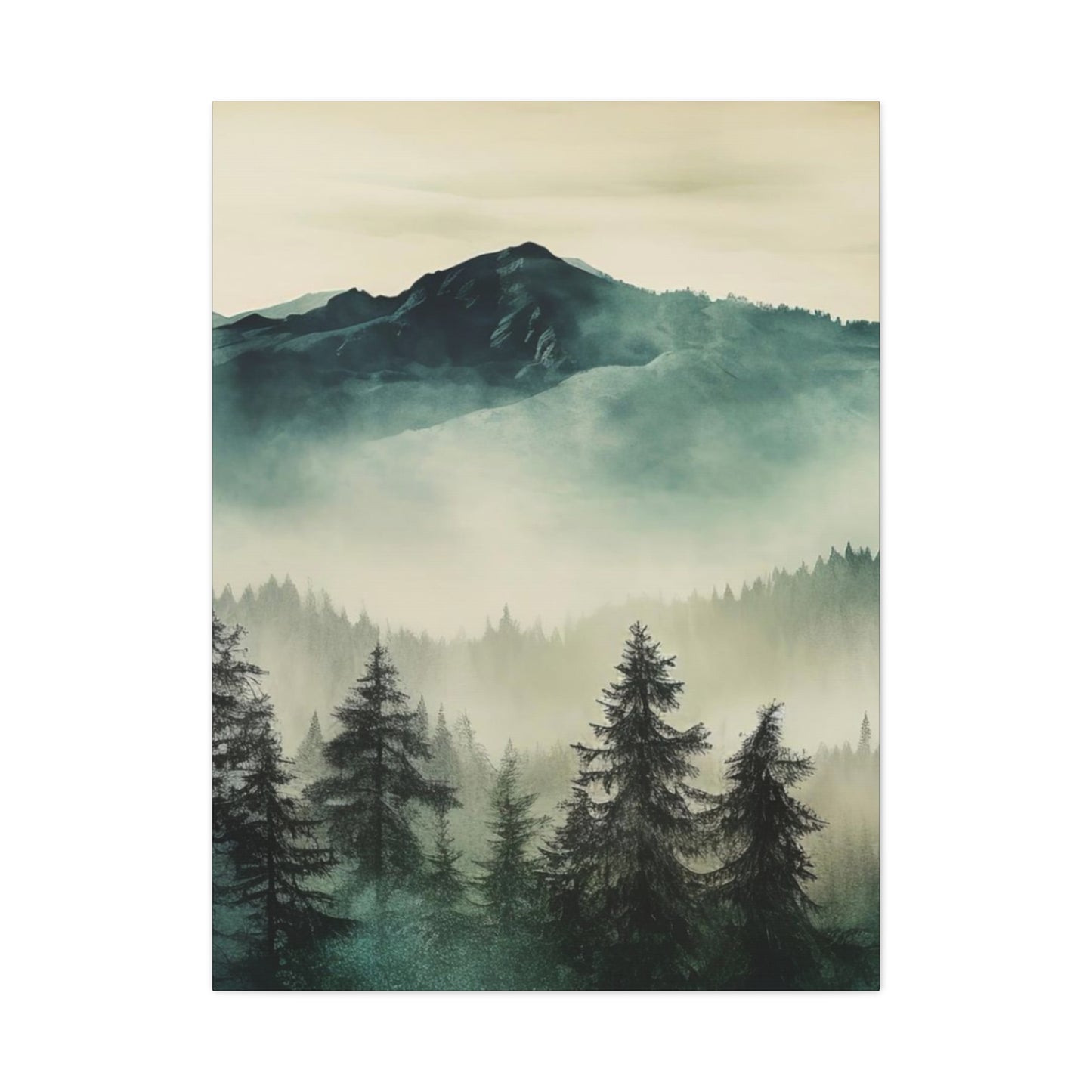 Mountain Forest Wall Art & Canvas Prints