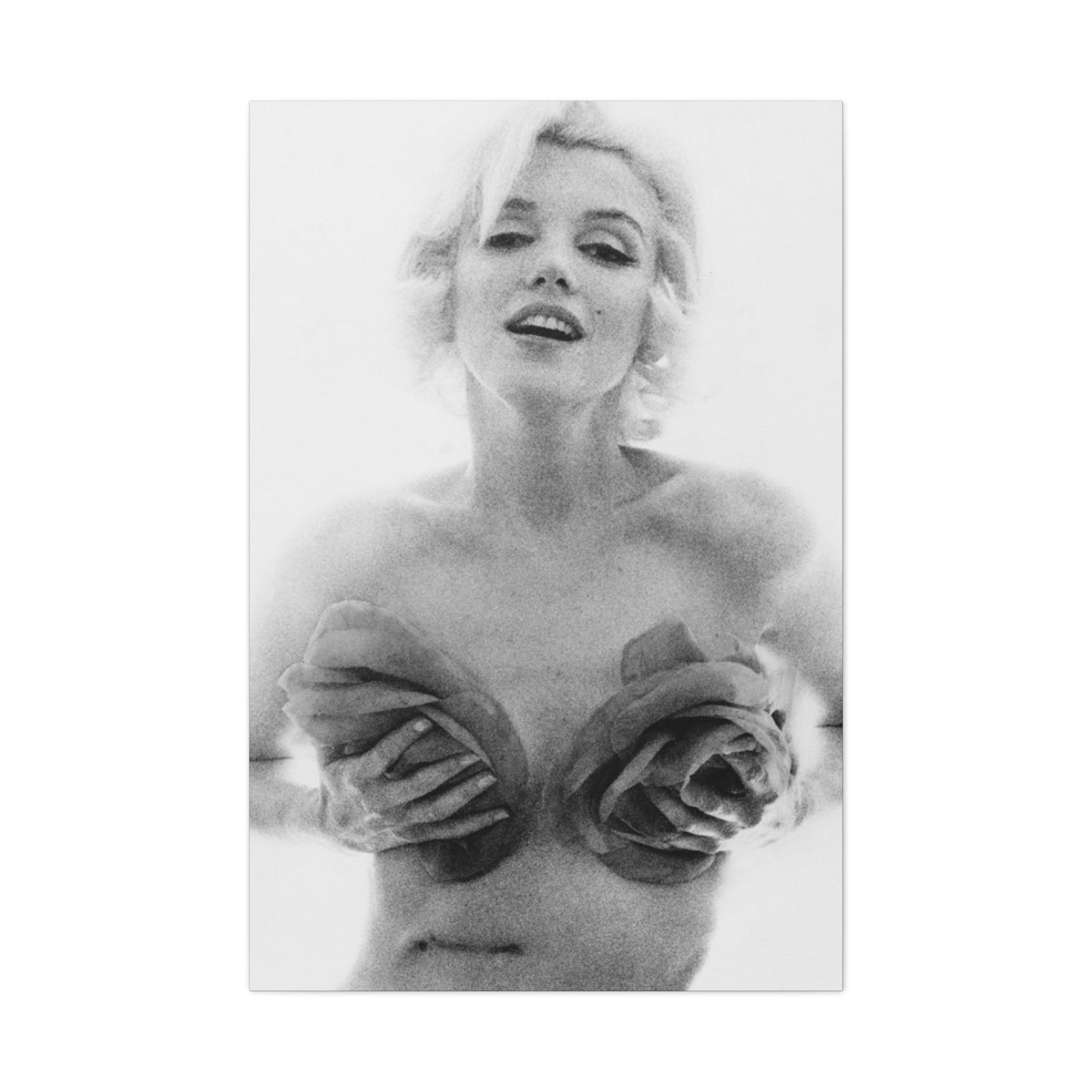 Beautiful Marilyn Monroe Naked Photo Wall Art & Canvas Prints