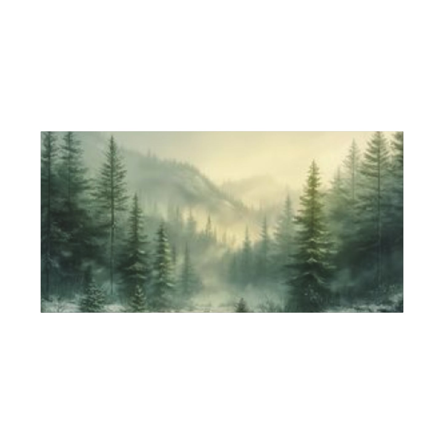 Pine Tree Mountain Panoramas Wall Art & Canvas Prints