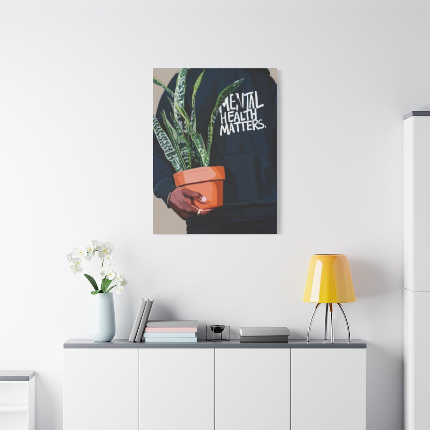 Snake Plant Man Cave Decor Wall Art & Canvas Prints