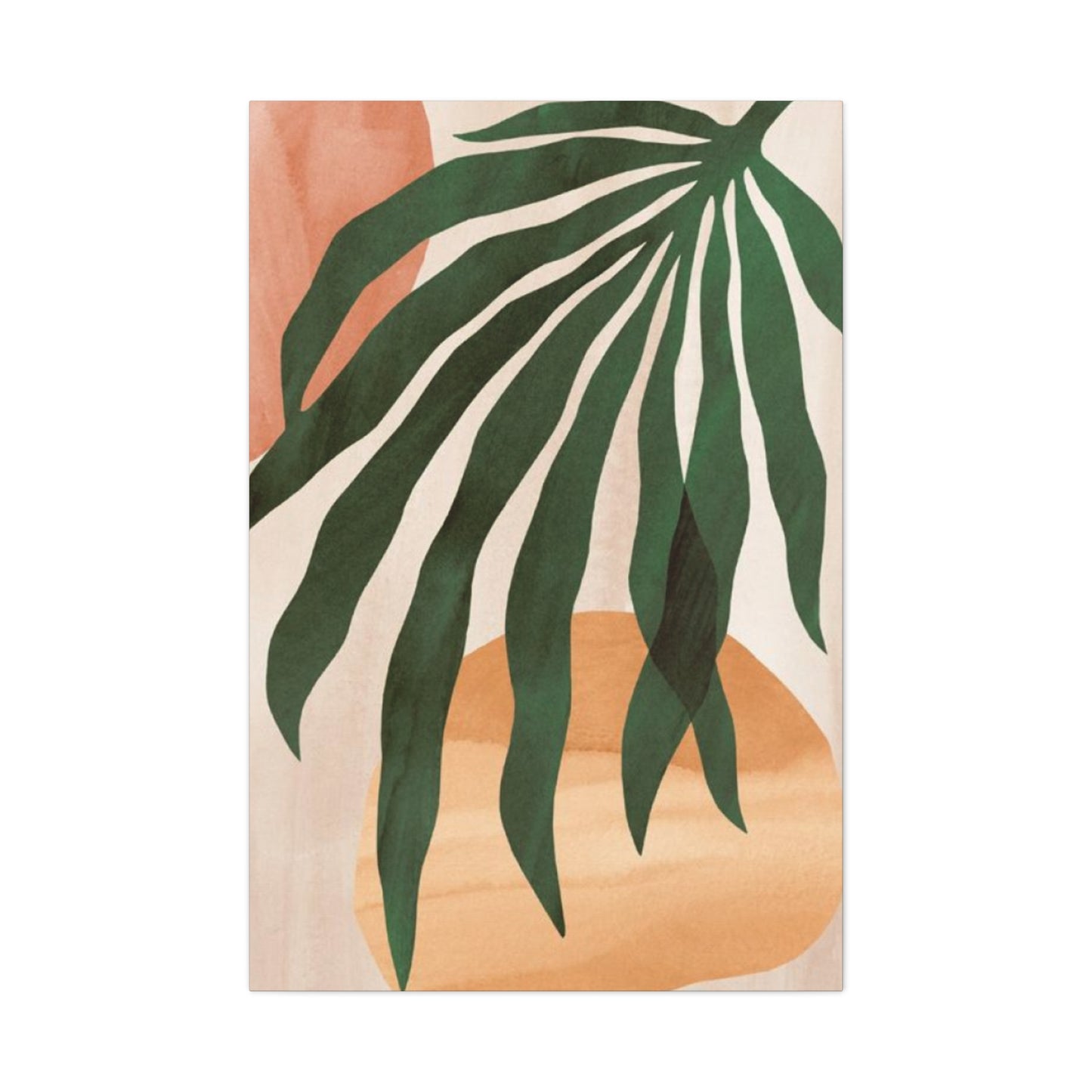 Leaves Plant Olive Green Wall Art & Canvas Prints