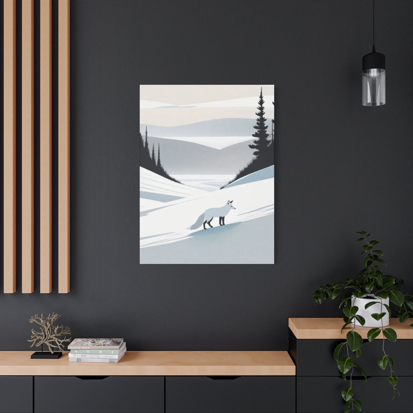 Snow Fox Wall Art & Canvas Prints