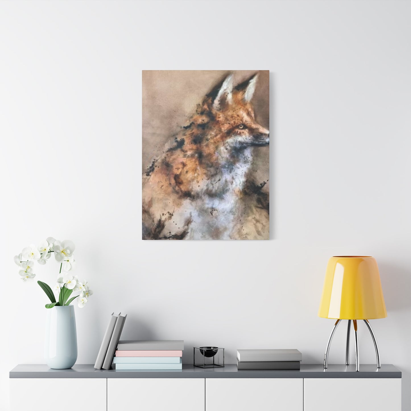 The Fox Abstract Wall Art & Canvas Prints