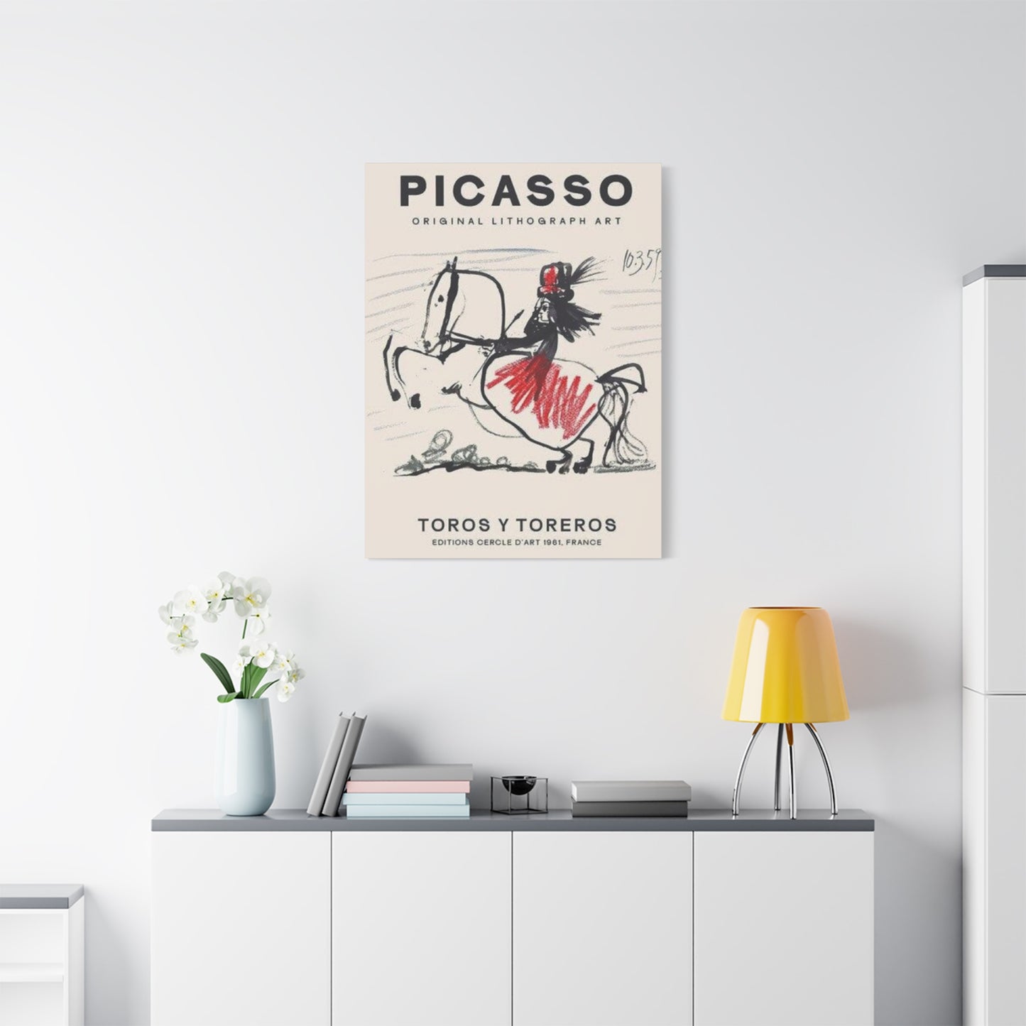 Picasso Horse Riding Modernism Wall Art & Canvas Prints