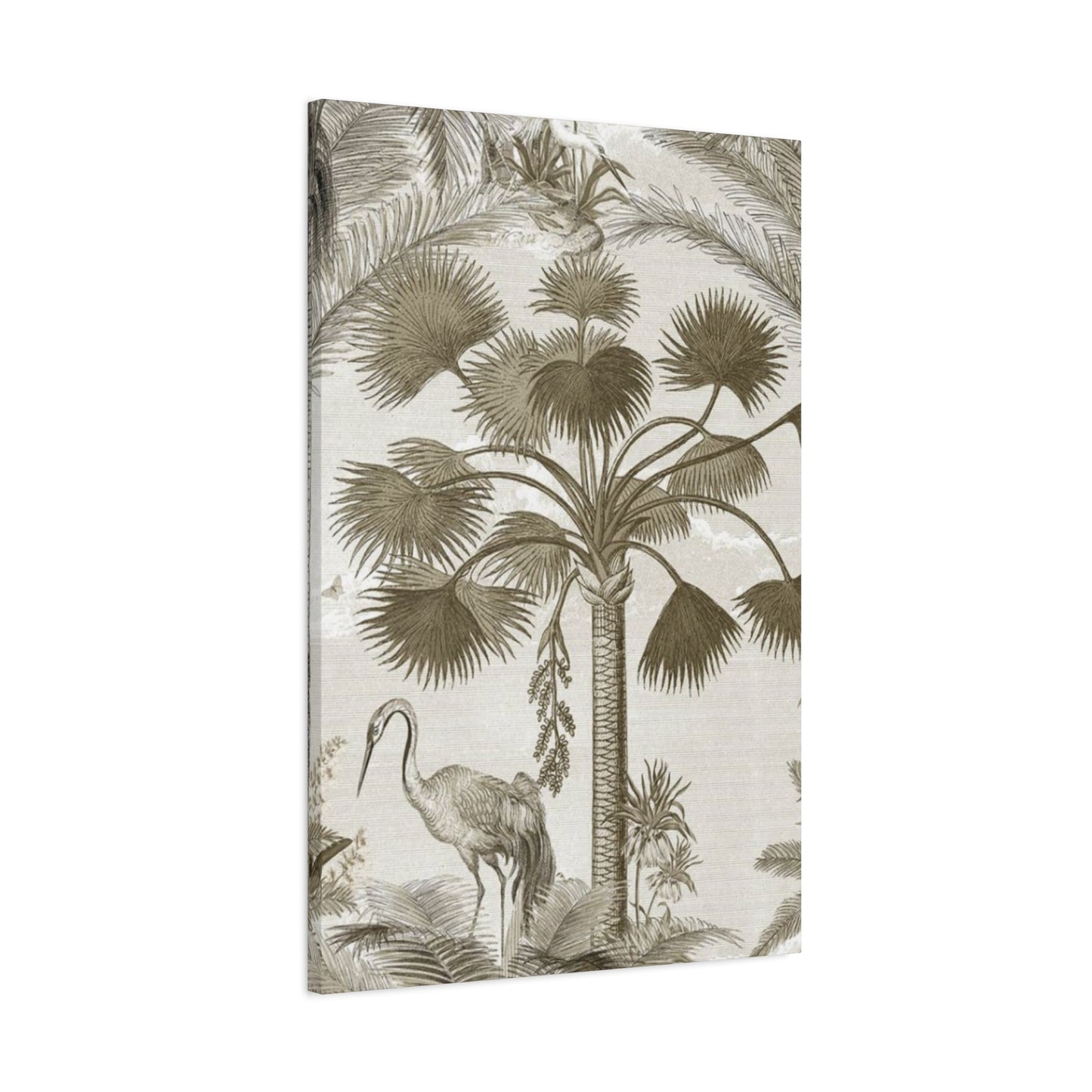 Palm Tree & Animals In Wildlife Wall Art & Canvas Prints