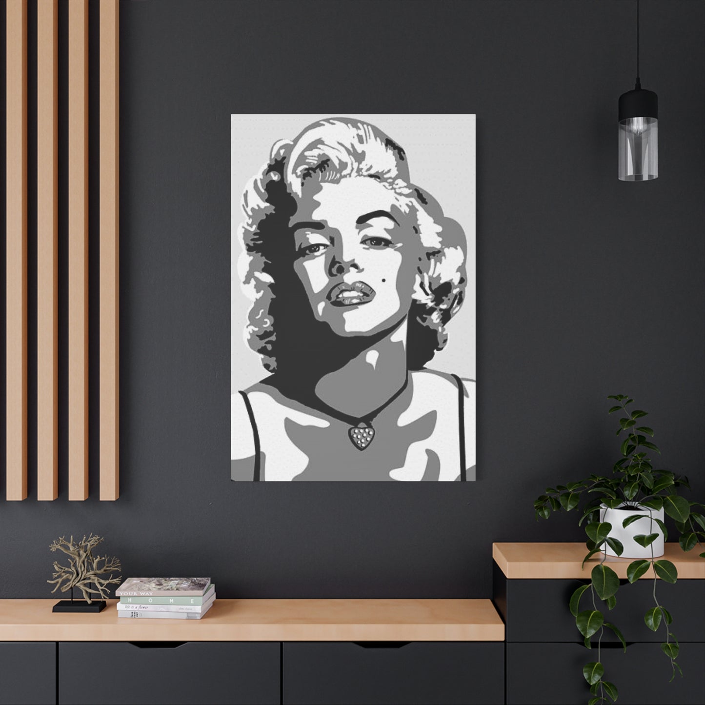 Beautiful Marilyn Monroe Candid Drawing Wall Art & Canvas Prints