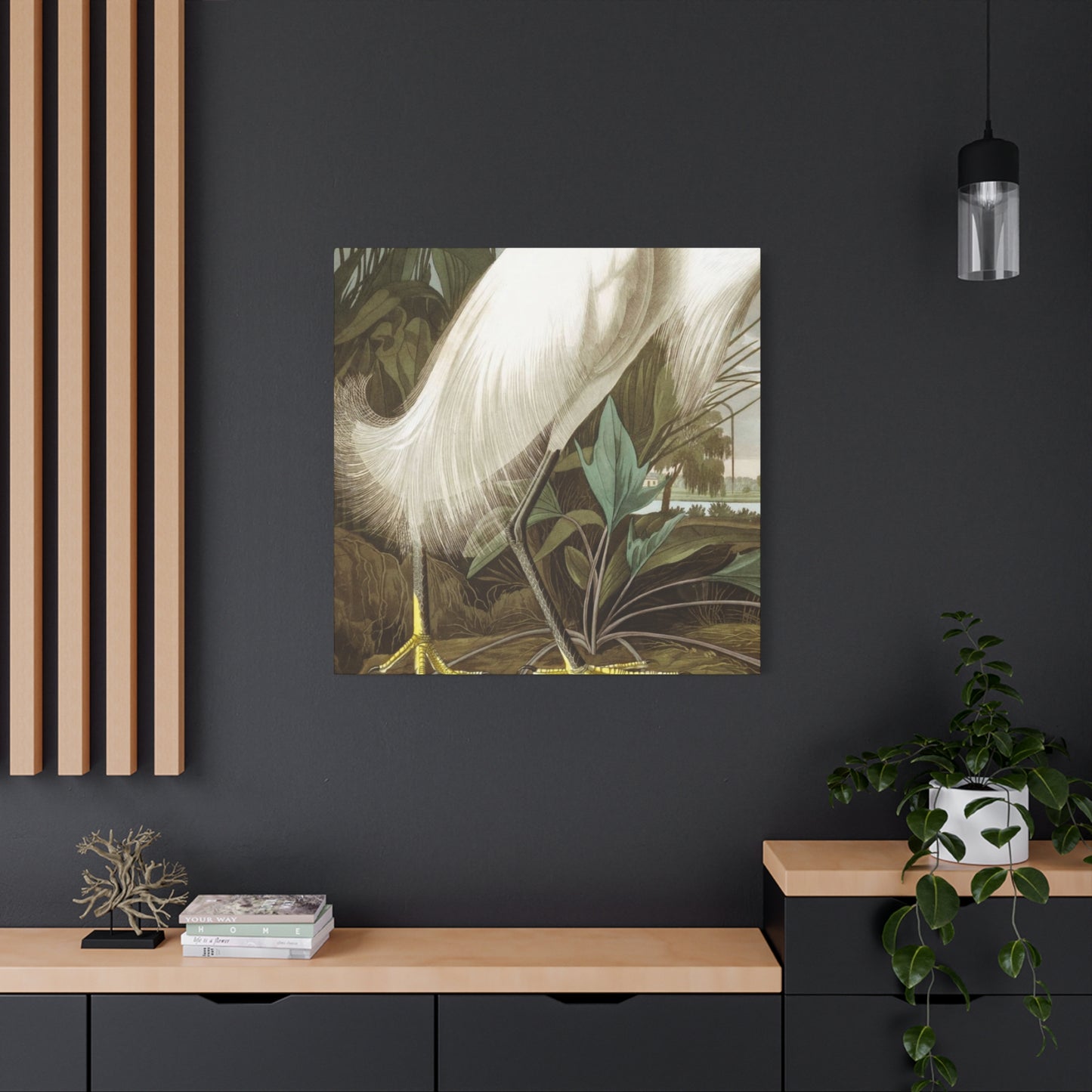 Golden Feet Herons Wall Art & Canvas Prints