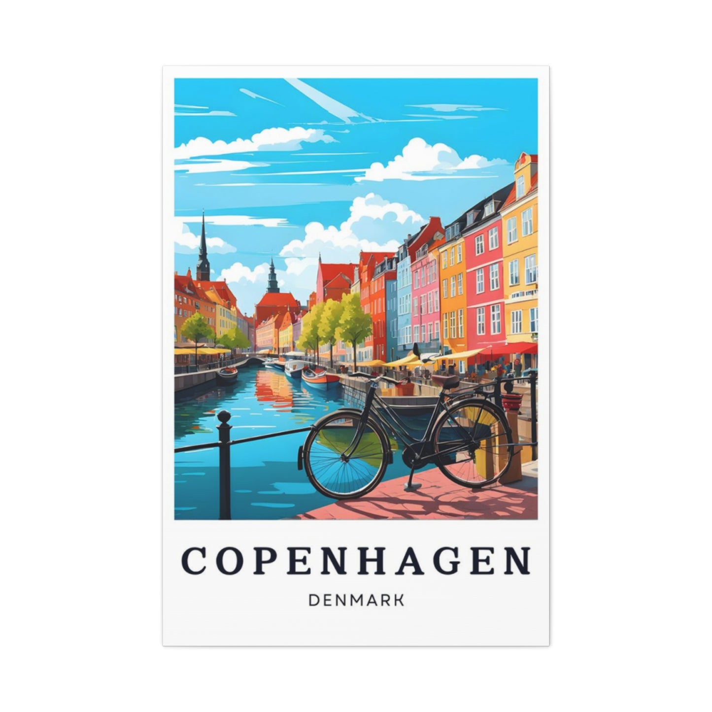 Copenhagen The National Park Wall Art & Canvas Prints