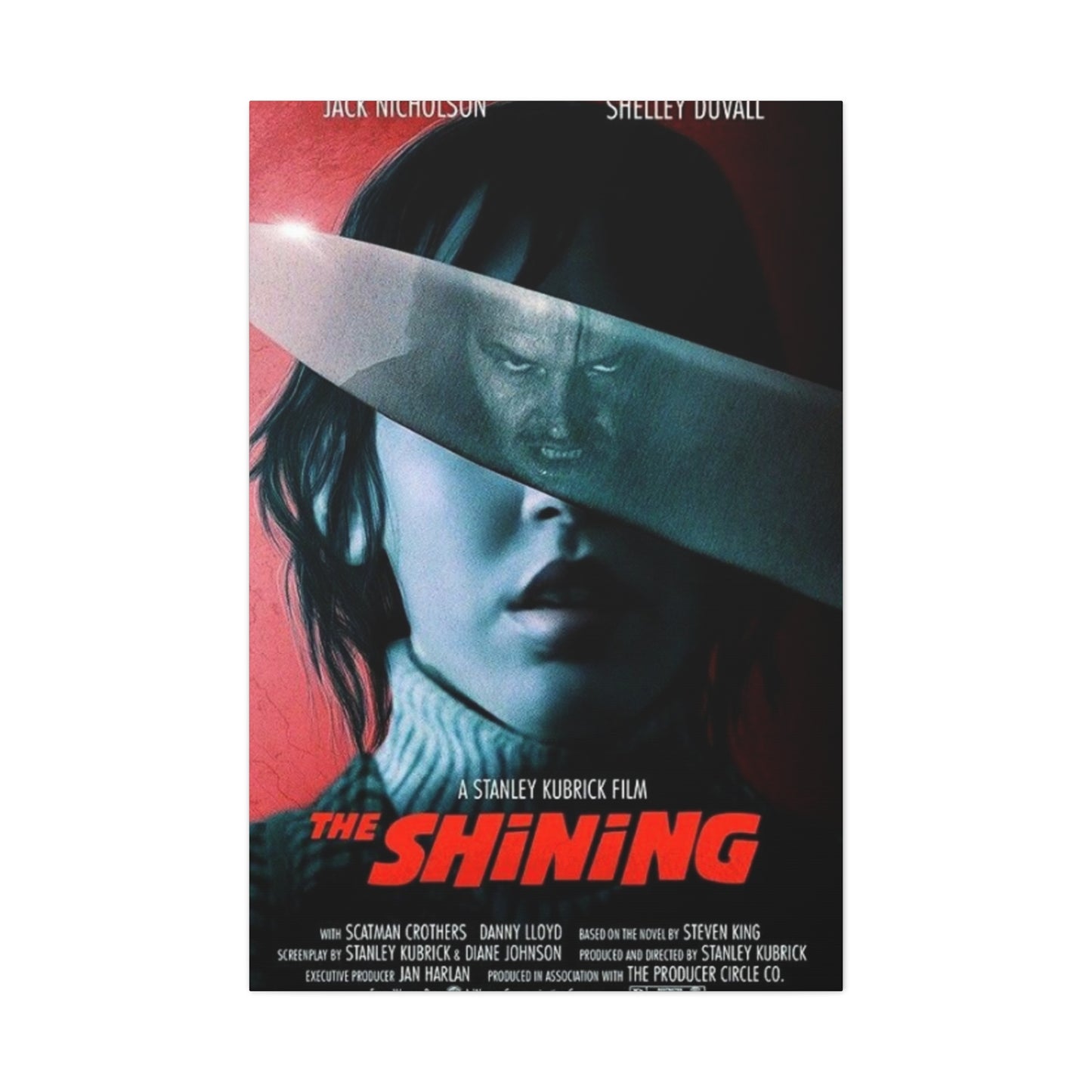 The Shining Horror Movie Poster Wall Art & Canvas Prints