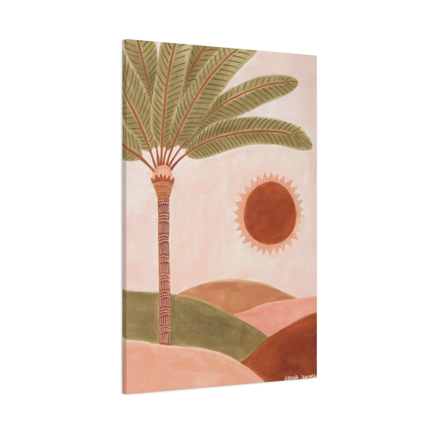 Palm Tree Of Moroccan Wall Art & Canvas Prints