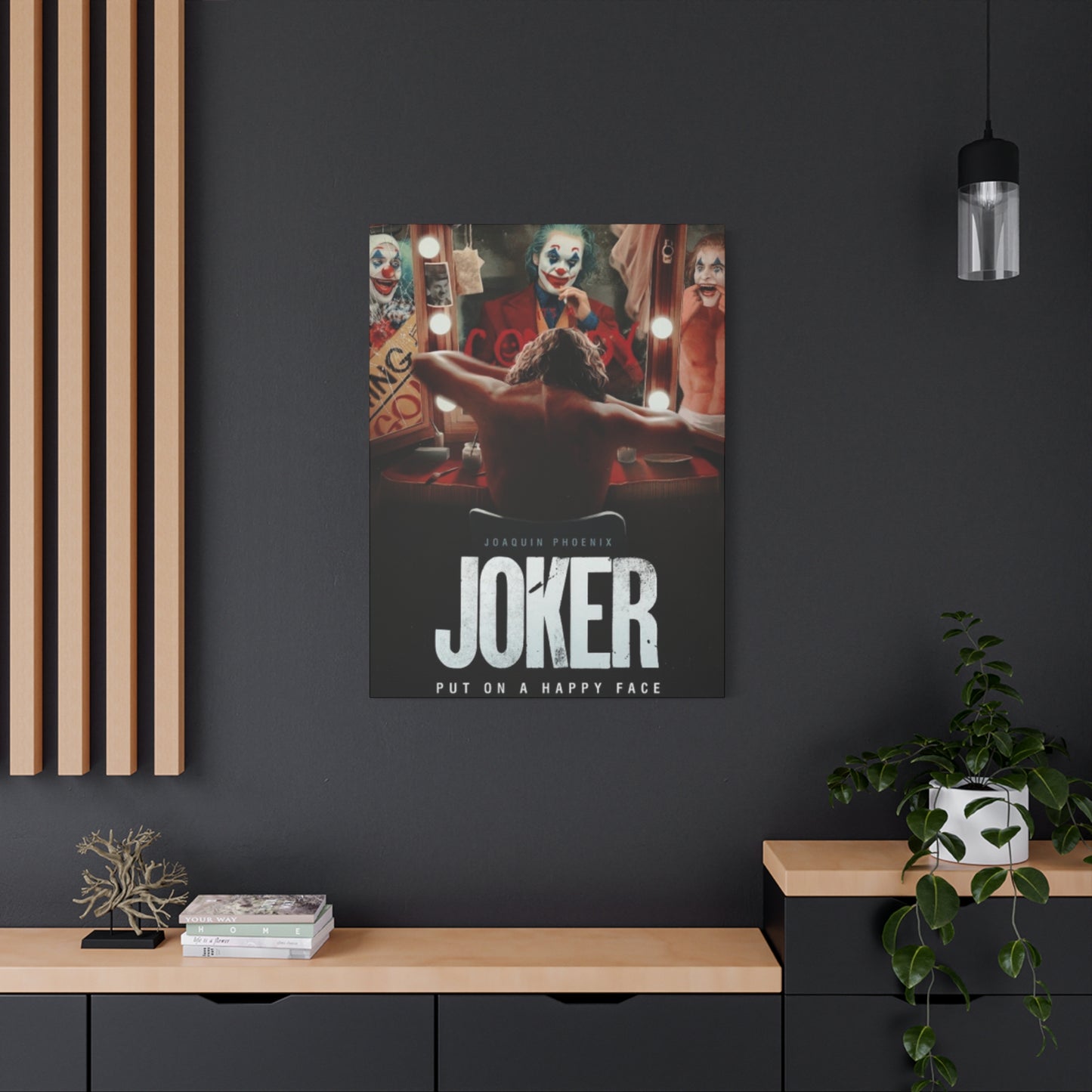 Joker Horror Movie Poster Wall Art & Canvas Prints