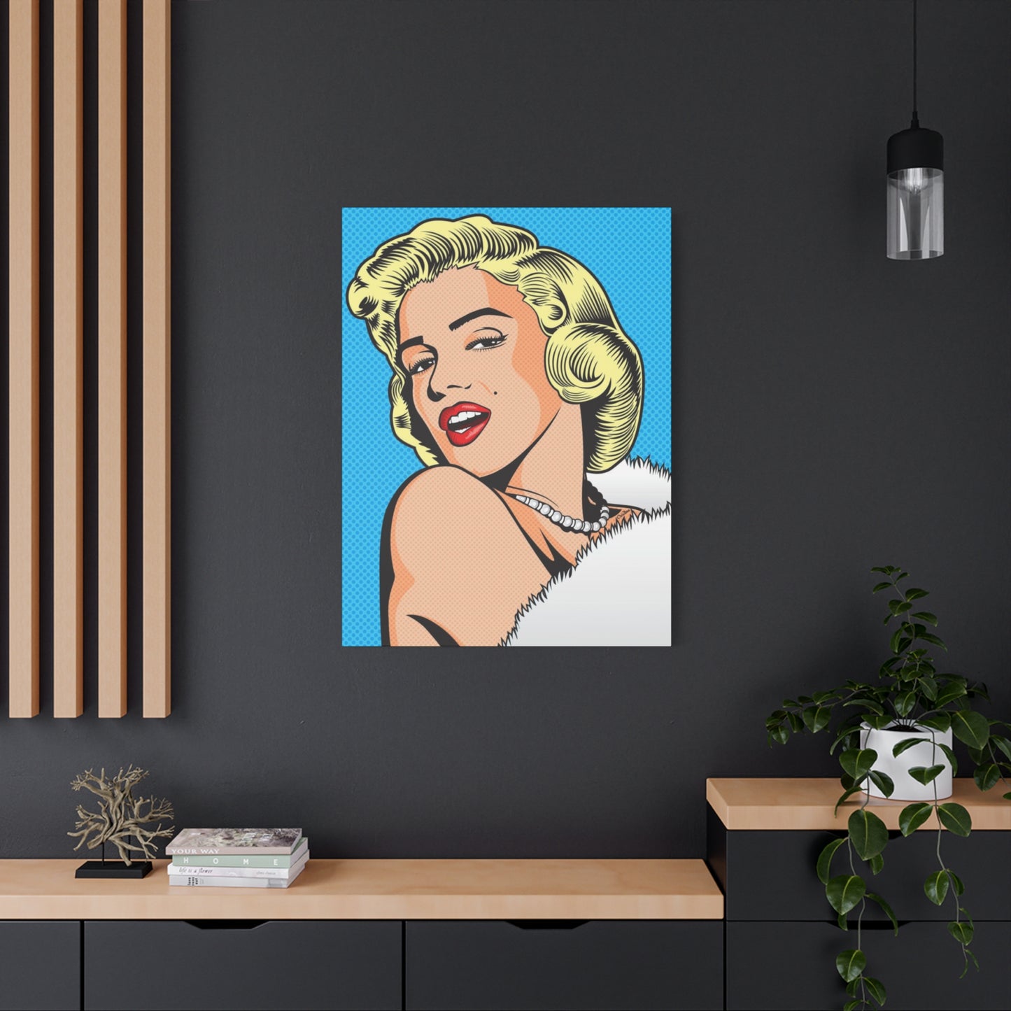 Marilyn Monroe Abstract Drawing Wall Art & Canvas Prints