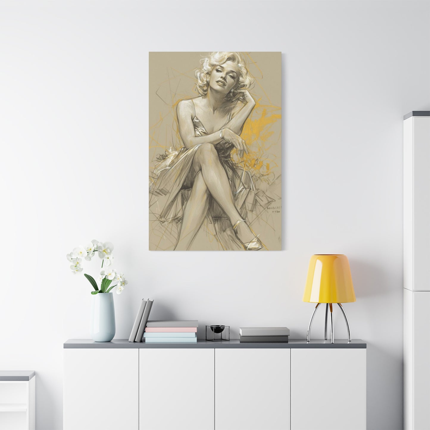 Marilyn Monroe Beautiful Poster Wall Art & Canvas Prints