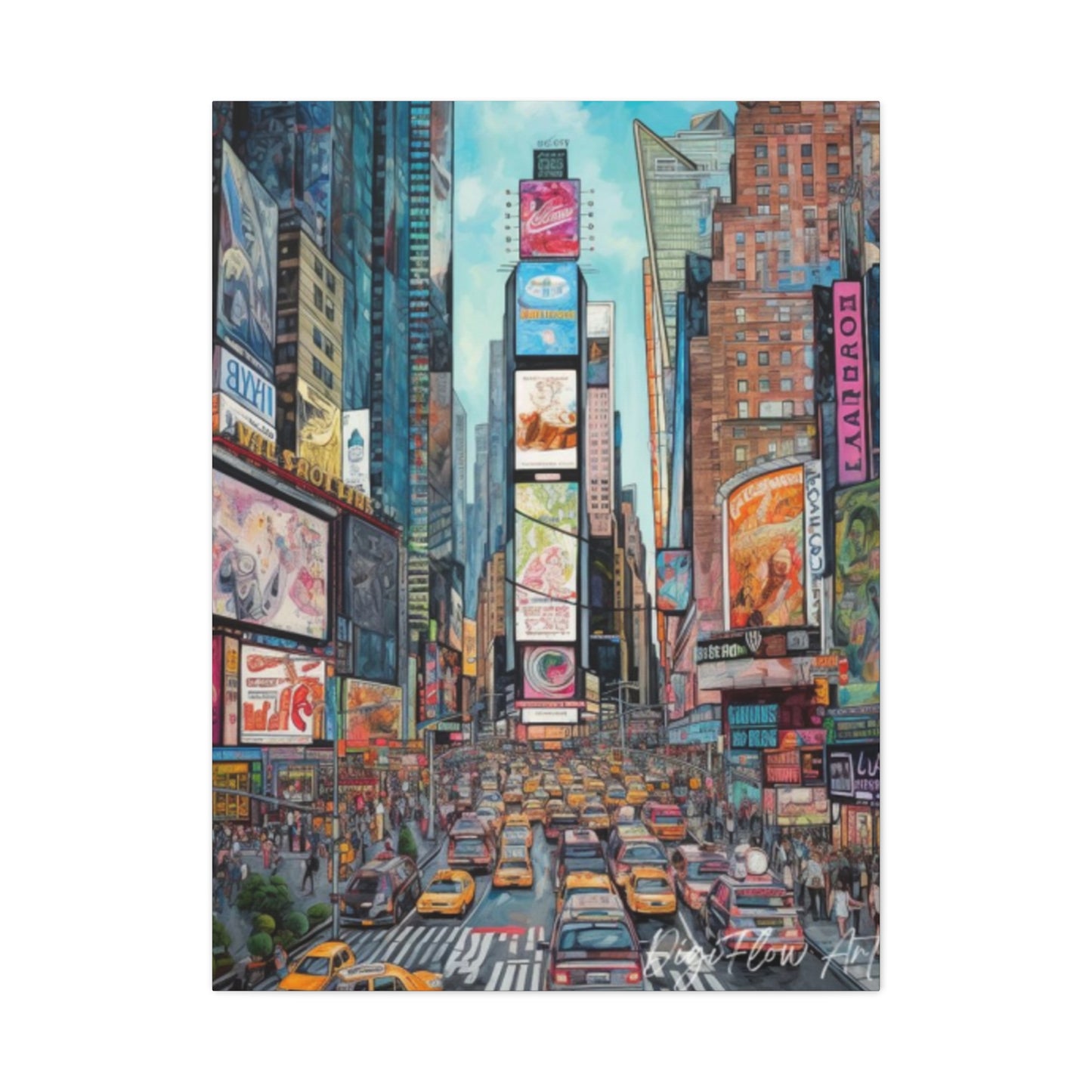 Times Square Poster NYC Skyline Wall Art & Canvas Prints