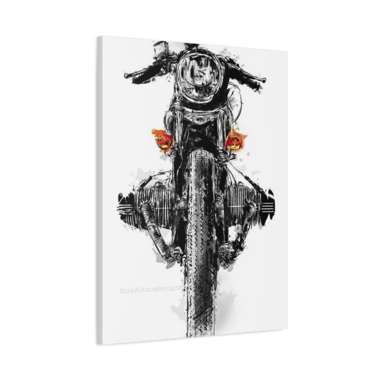 Boxer Engine Bike Poster Motorcycle Wall Art & Canvas Prints