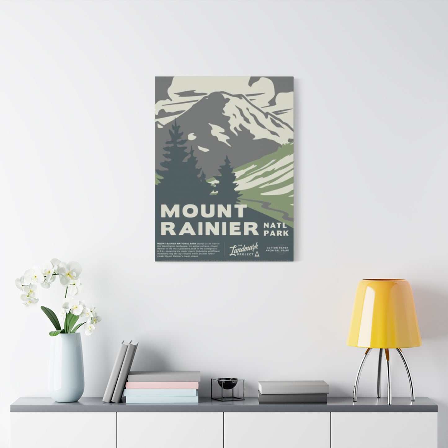 Mount Rainier The National Park Wall Art & Canvas Prints